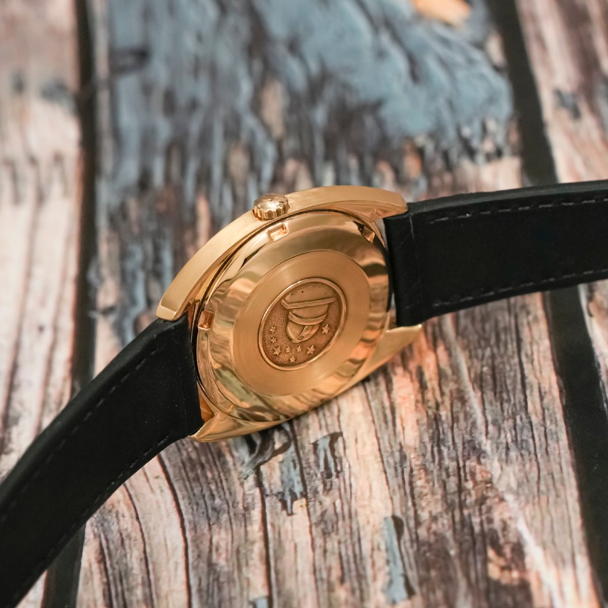 Omega Constellation “c Case” 18k Yellow Gold -1967--photo-4