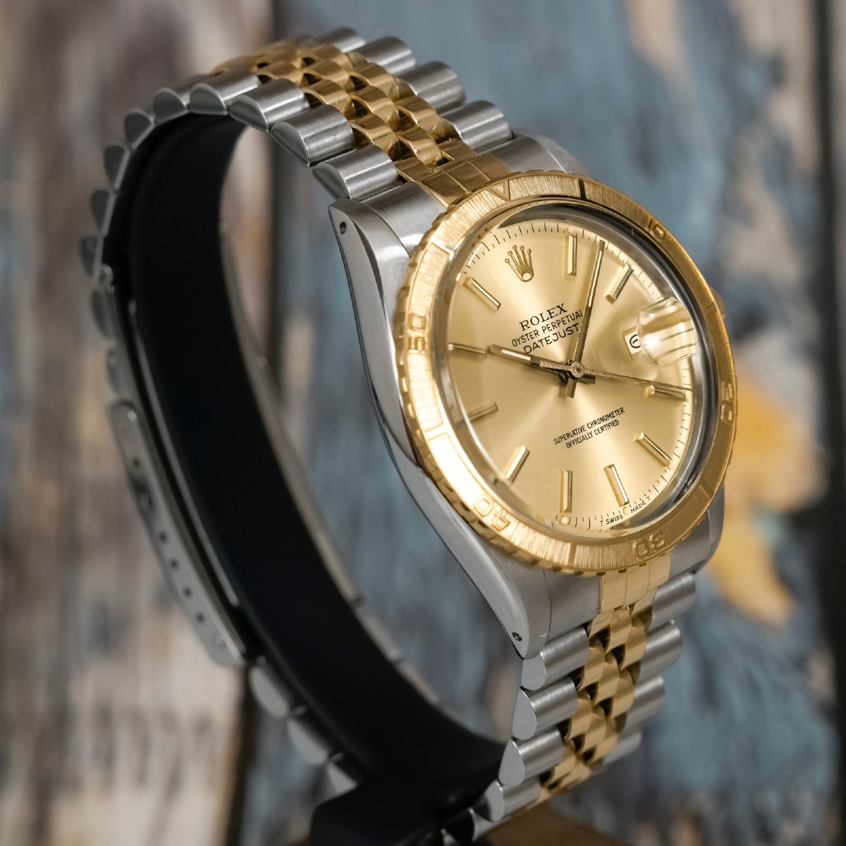 Rolex Datejust Turn-o-graph "thunderbird" Gold/steel -1983--photo-4