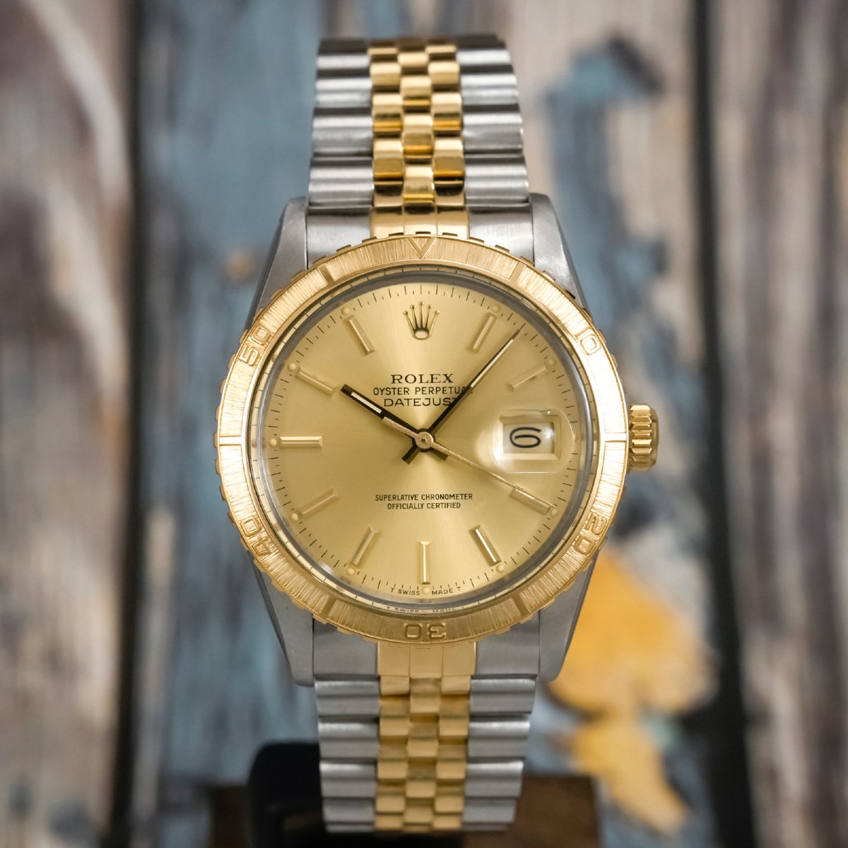 Rolex Datejust Turn-o-graph "thunderbird" Gold/steel -1983-