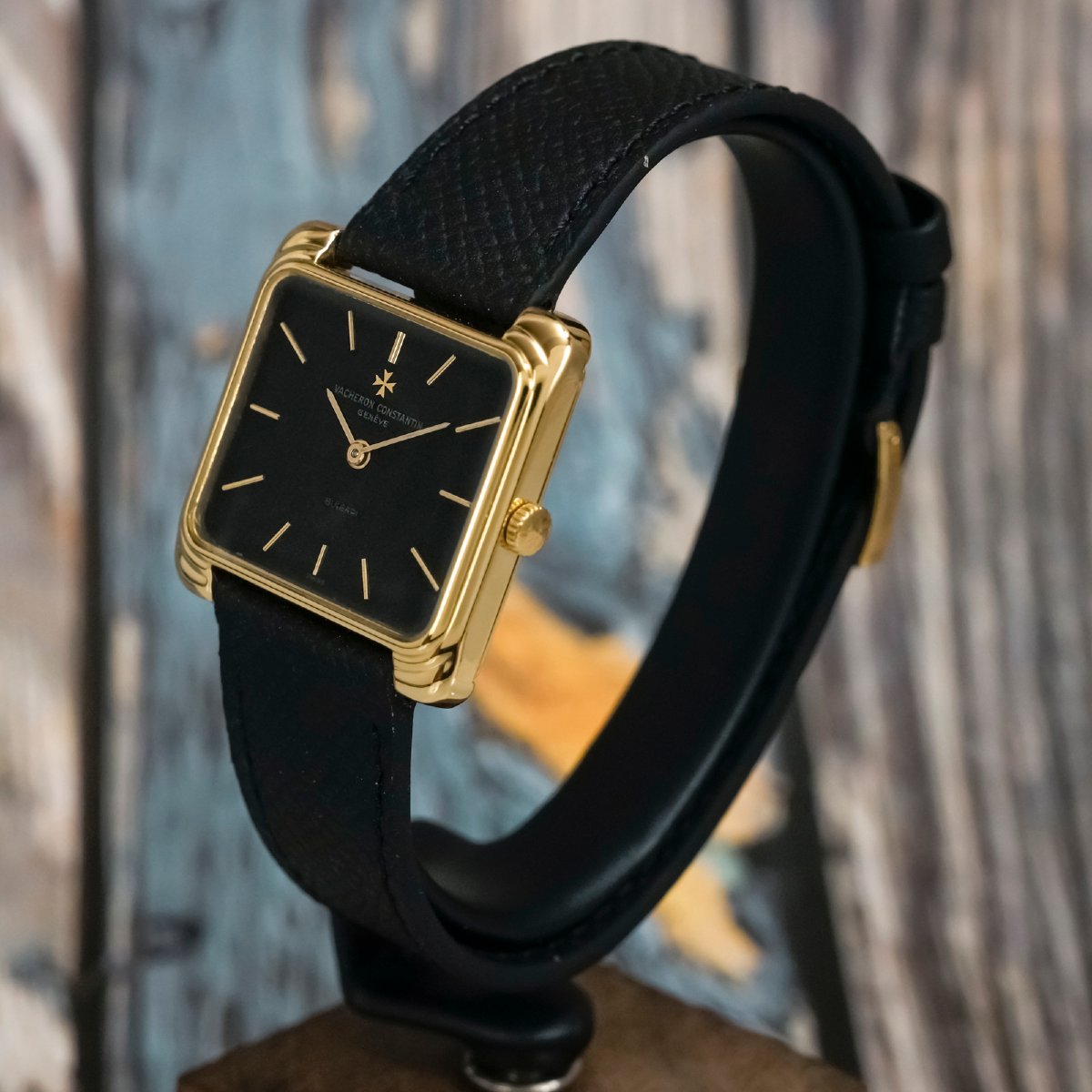 Vacheron Constantin Tank In 18k Yellow Gold For Bulgari, Circa 1970-photo-3