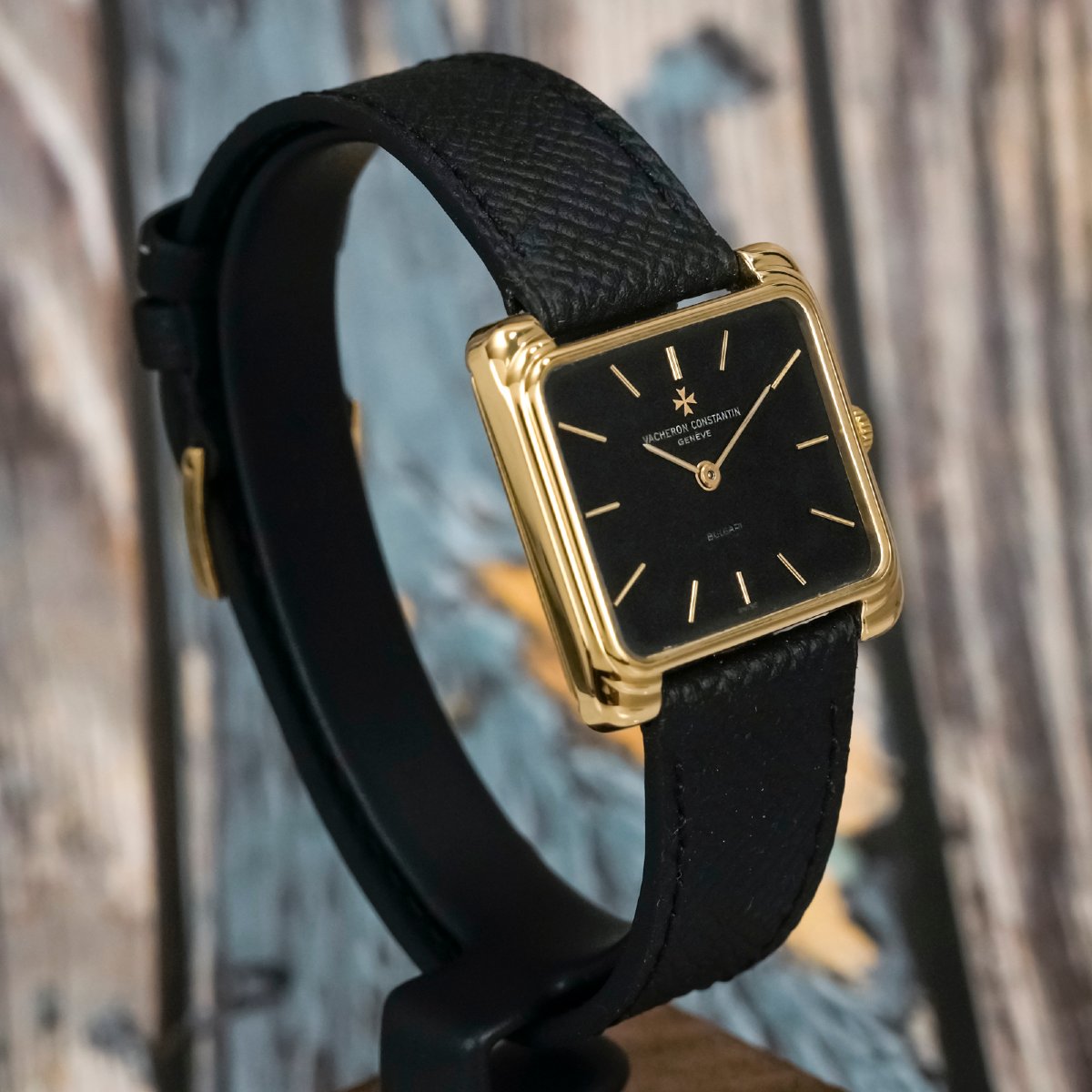 Vacheron Constantin Tank In 18k Yellow Gold For Bulgari, Circa 1970-photo-4