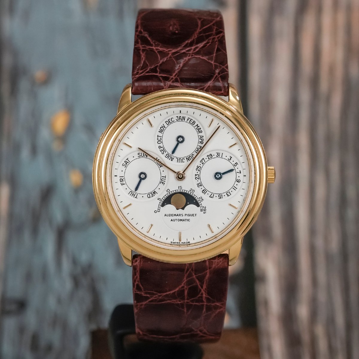 Audemars Piguet Quantième Perpétuel Moon Phase, 18k Yellow Gold, Circa 1990