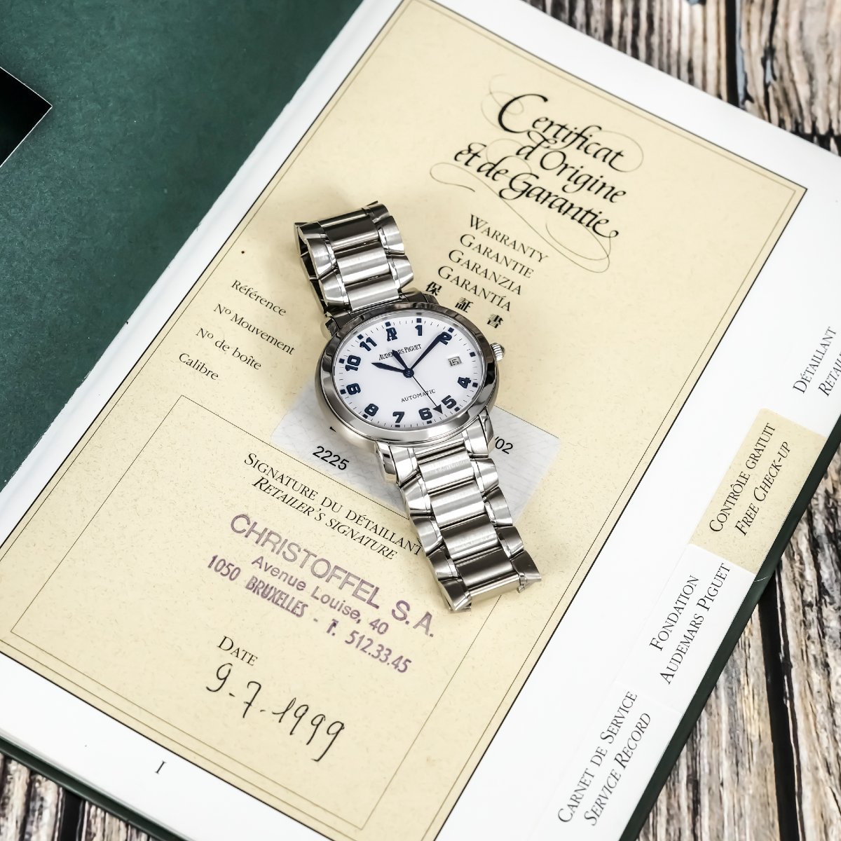 Audemars Piguet Millenary Automatique / Bracelet acier – 1999-photo-2