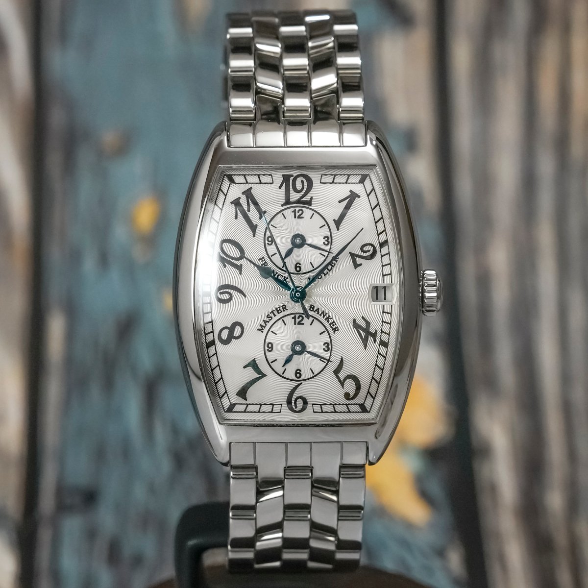 Franck Muller Master Banker Steel/steel, Circa 2000 