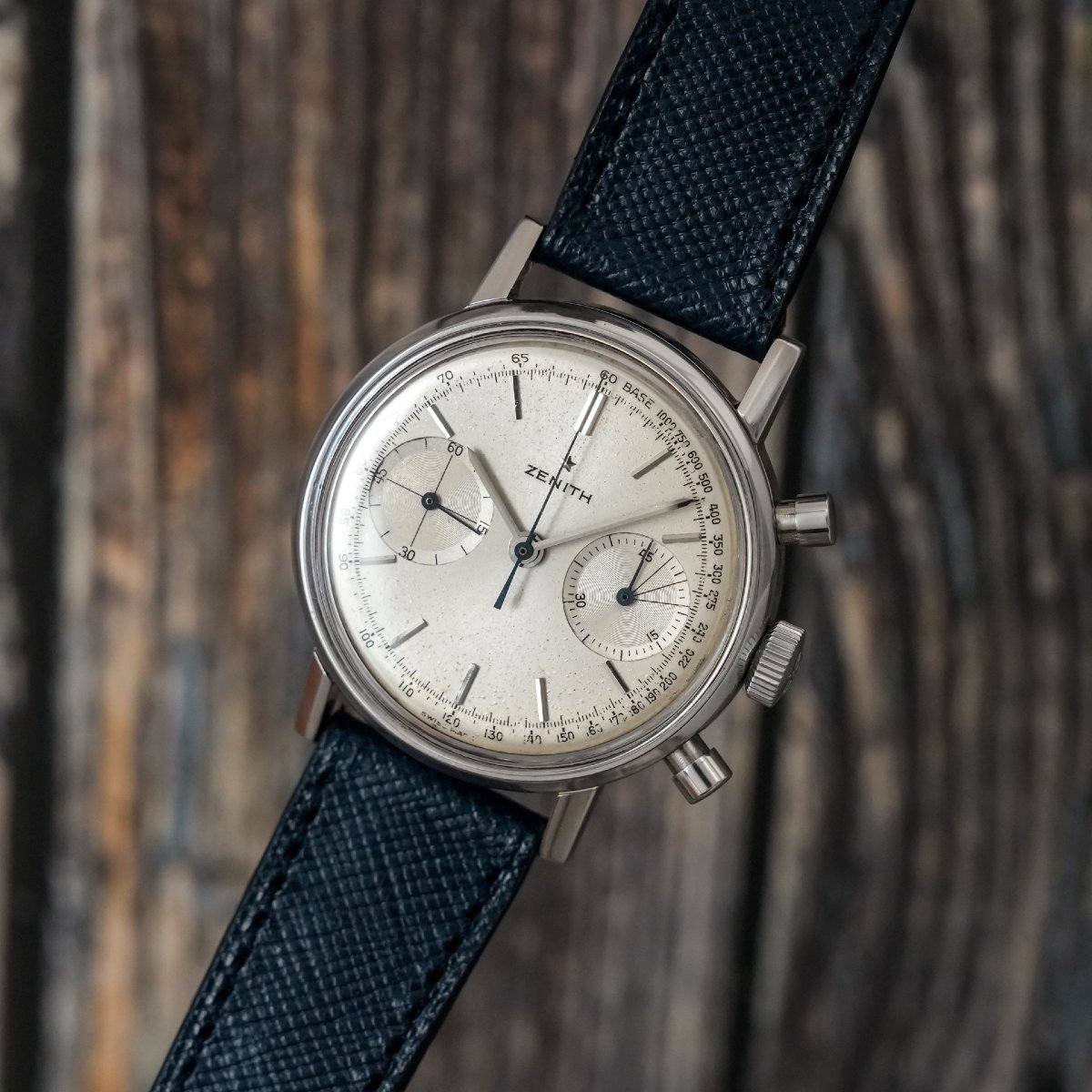 Zenith Chronographe acier Inoxydable 37 mm -1960- -photo-1