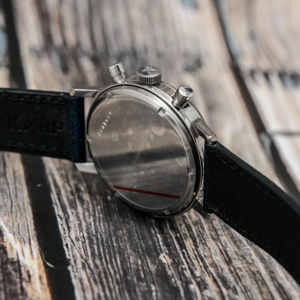 Zenith Chronographe acier Inoxydable 37 mm -1960- -photo-2