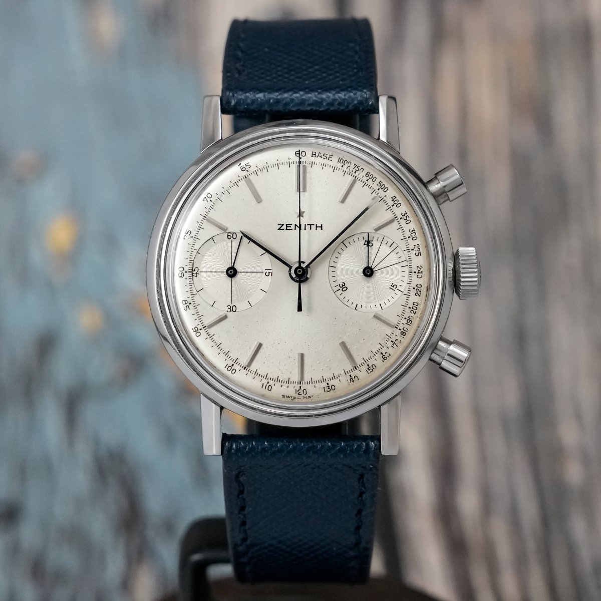 Zenith Chronographe acier Inoxydable 37 mm -1960- 