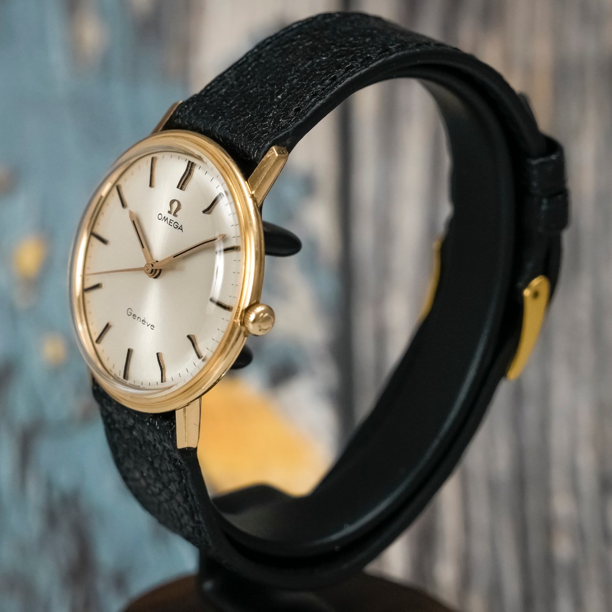 Omega Geneva 18k Rose Gold -1969- -photo-3