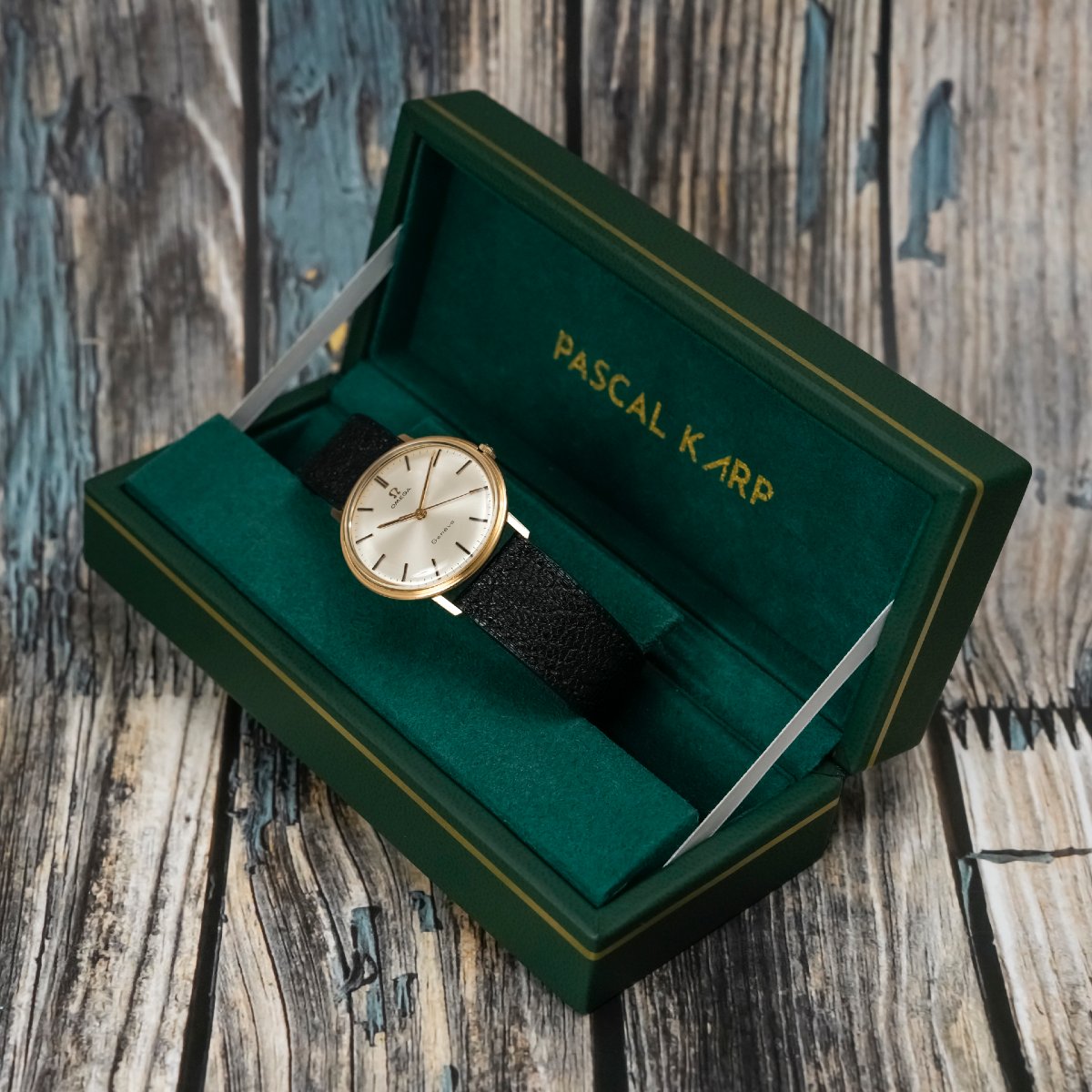 Omega Geneva 18k Rose Gold -1969- -photo-3