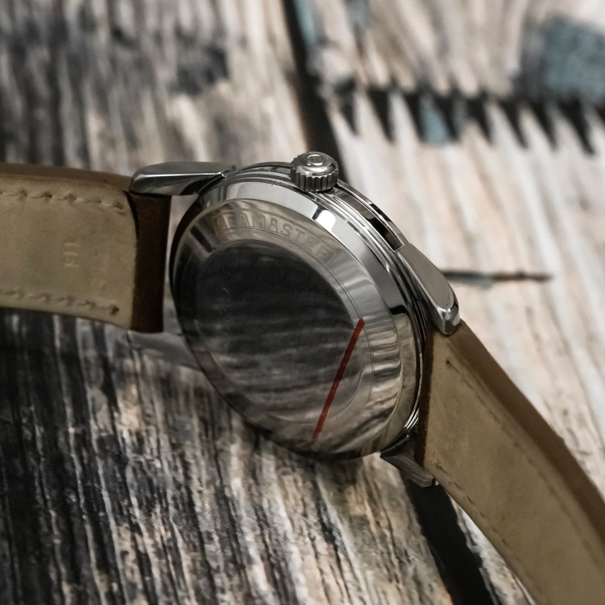 Omega Seamaster Acier Automatique "Tabacco Dial" -1955- -photo-5