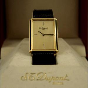 Vintage St Dupont Chinese Lacquer Watch -1980-