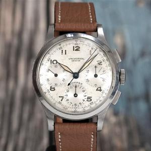 Universal Genève Compax Chronograph Stainless Steel -1943-
