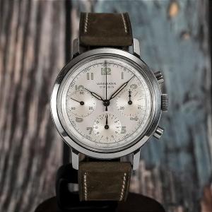 Wakmann Chronographe 37 mm Acier Inoxydable -1955-
