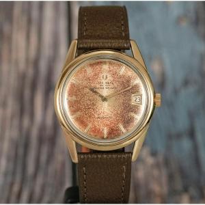 Universal Genève Polerouter Date or jaune 18K -1960-