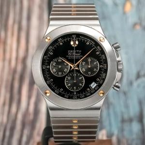 Zenith Chronograph Pacific Museum Watch Gold/steel -1994- 