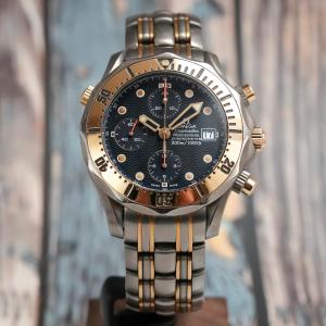 Omega Seamaster Chronographe Professionnal Titane/Or Rose -1997