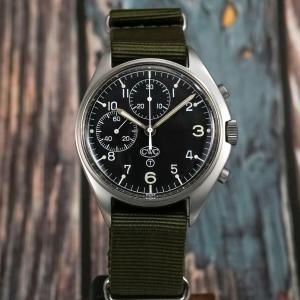 CWC Chronographe Pilote Royal Navy  Fleet Air Arm  -1980-