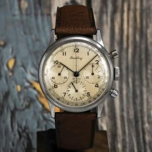 Breitling "premier" Chronograph 37.5 Mm - 1950 -