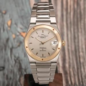 Iwc Ingenieur Sl Automatic “graph Paper Dial” Gold And Steel -1987- 
