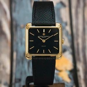 Vacheron Constantin Tank In 18k Yellow Gold For Bulgari, Circa 1970