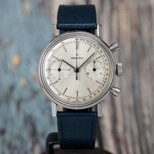 Zenith Chronographe acier Inoxydable 37 mm -1960-