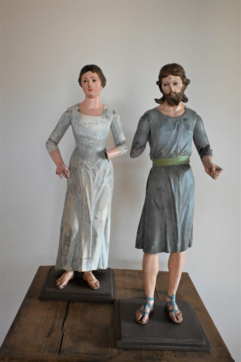 Pair Of 18th Century Capipotes-photo-4