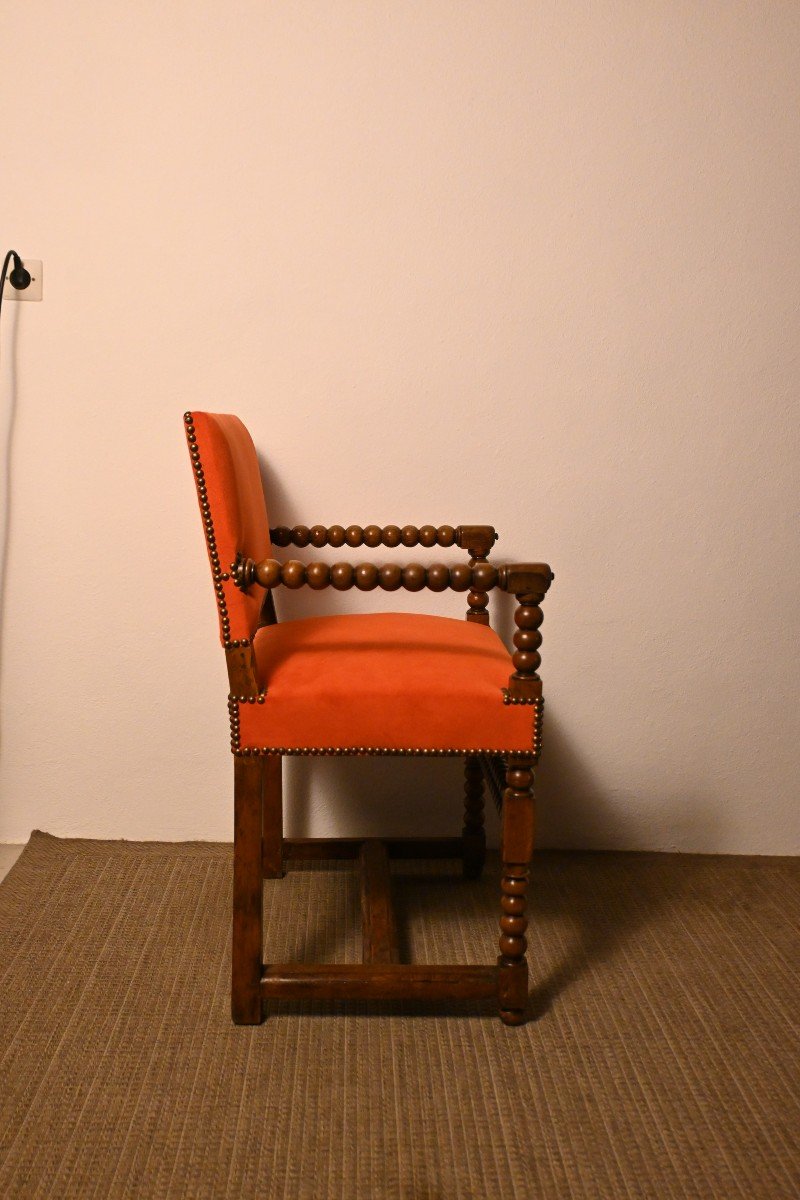 Fauteuil Louis XIII 17e  Siècle-photo-3