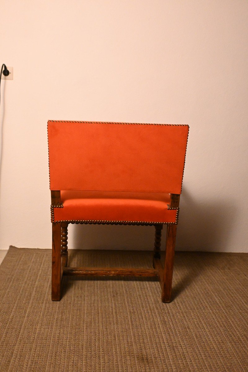 Fauteuil Louis XIII 17e  Siècle-photo-4
