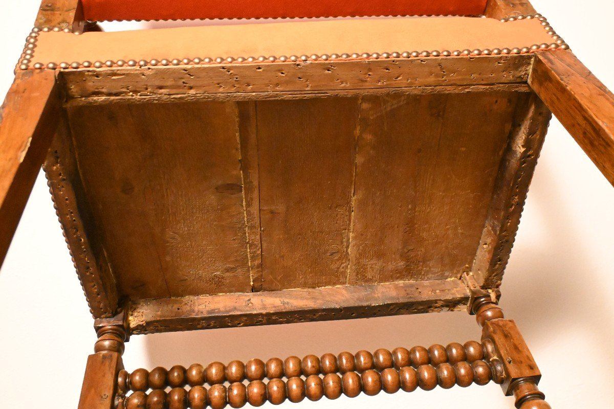 Fauteuil Louis XIII 17e  Siècle-photo-2