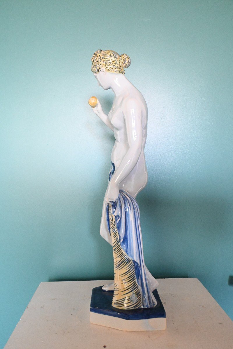 Céramique Polychrome d'Eve, Samson Paris, fin XIXe-photo-2