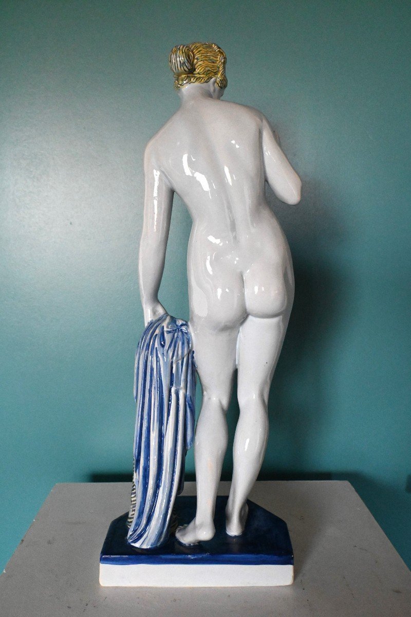 Céramique Polychrome d'Eve, Samson Paris, fin XIXe-photo-3