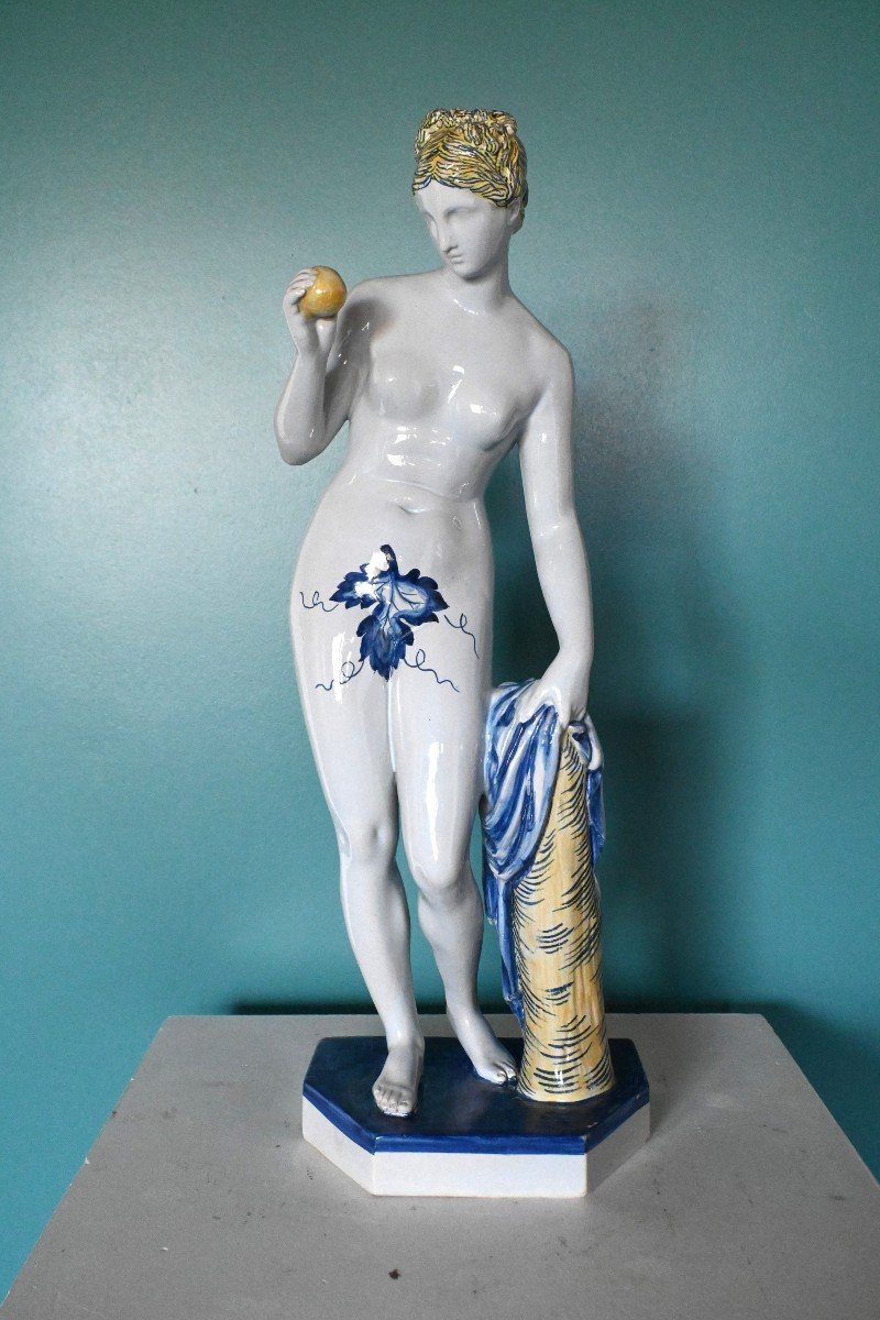 Céramique Polychrome d'Eve, Samson Paris, fin XIXe-photo-4