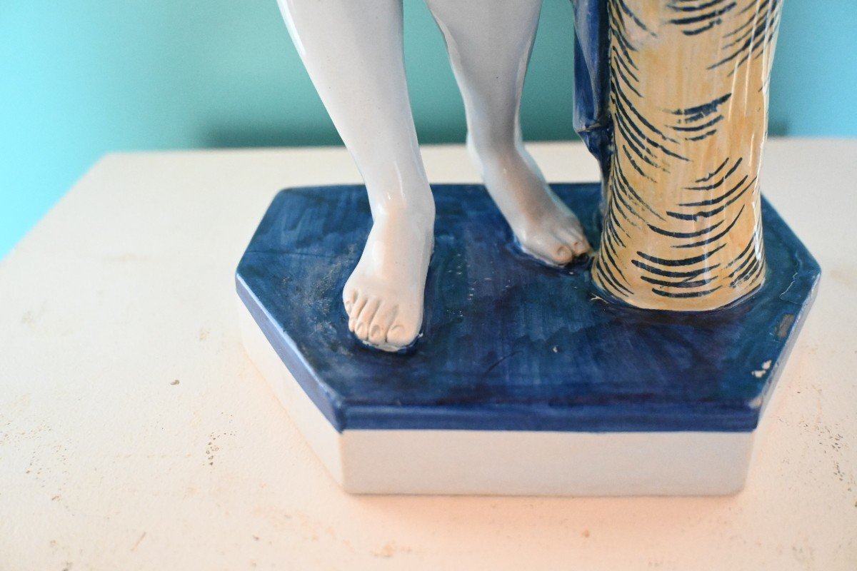 Céramique Polychrome d'Eve, Samson Paris, fin XIXe-photo-1
