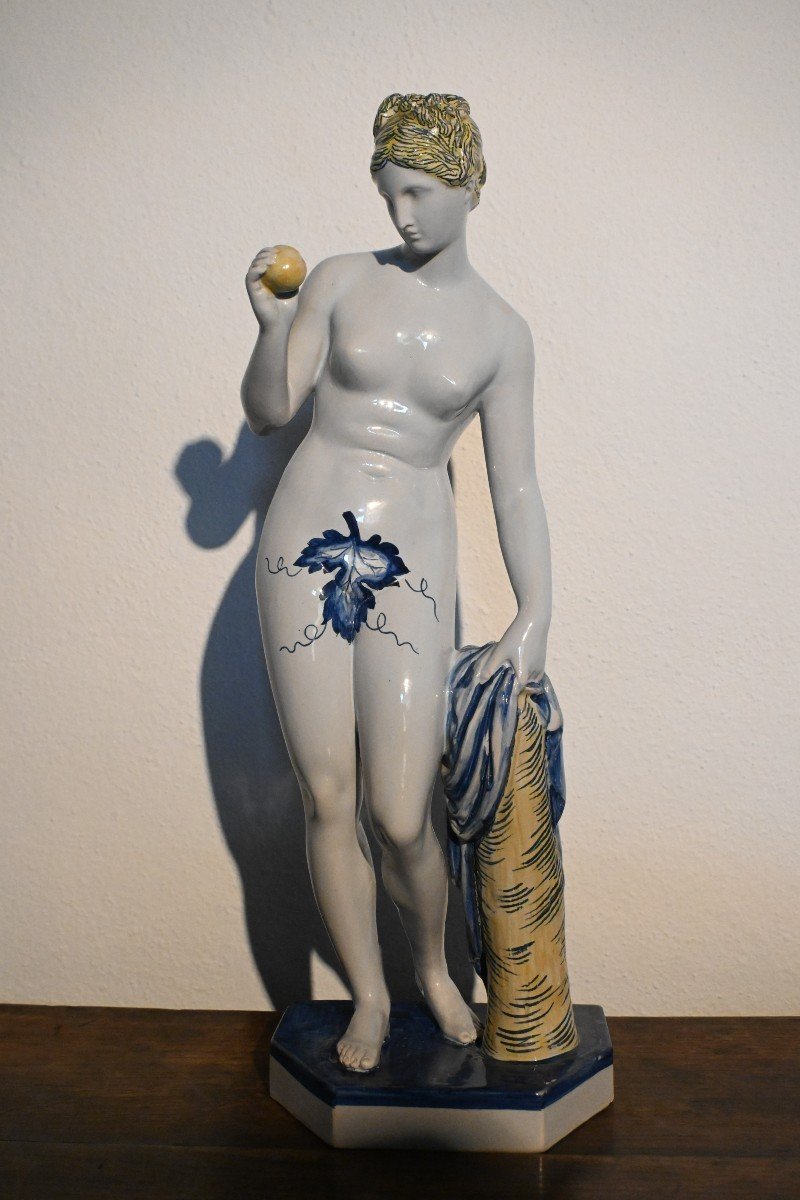 Céramique Polychrome d'Eve, Samson Paris, fin XIXe