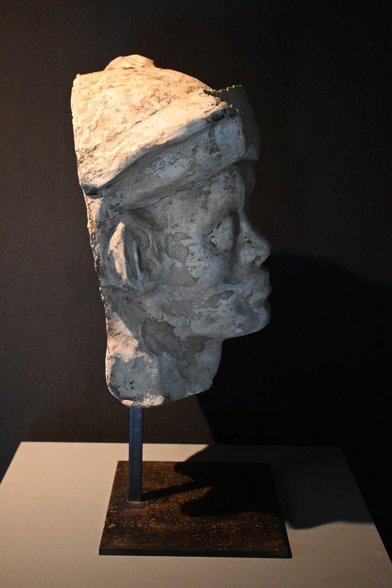 Sculpture terre cuite d'époque XIXème siècle-photo-2