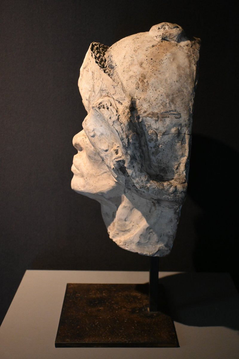 Sculpture terre cuite d'époque XIXème siècle-photo-3