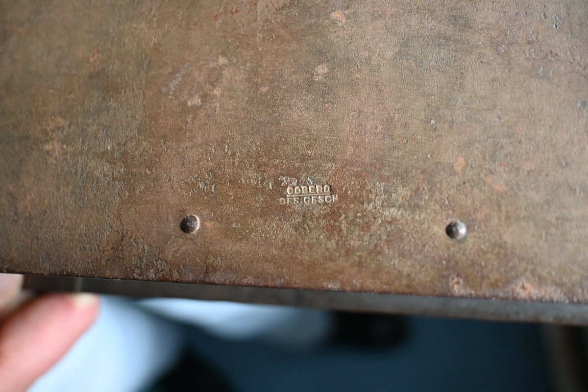 Hugo Berger Iron Box From The 1900's-photo-3