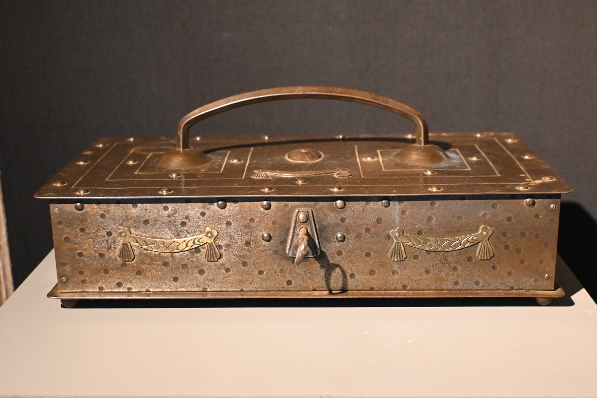 Hugo Berger Iron Box From The 1900's