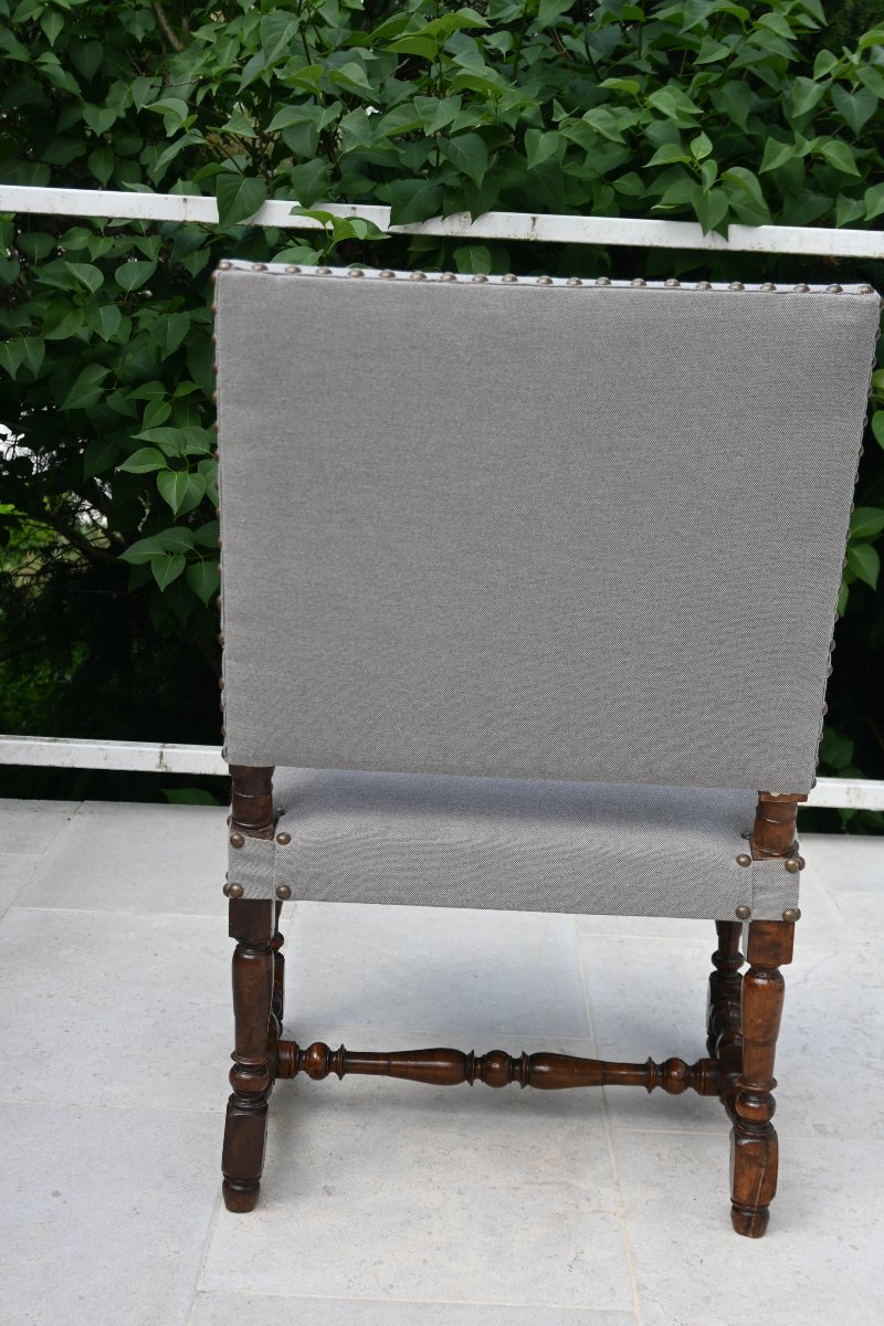 Louis XIII Louis XIV Armchair 17th Century France-photo-1