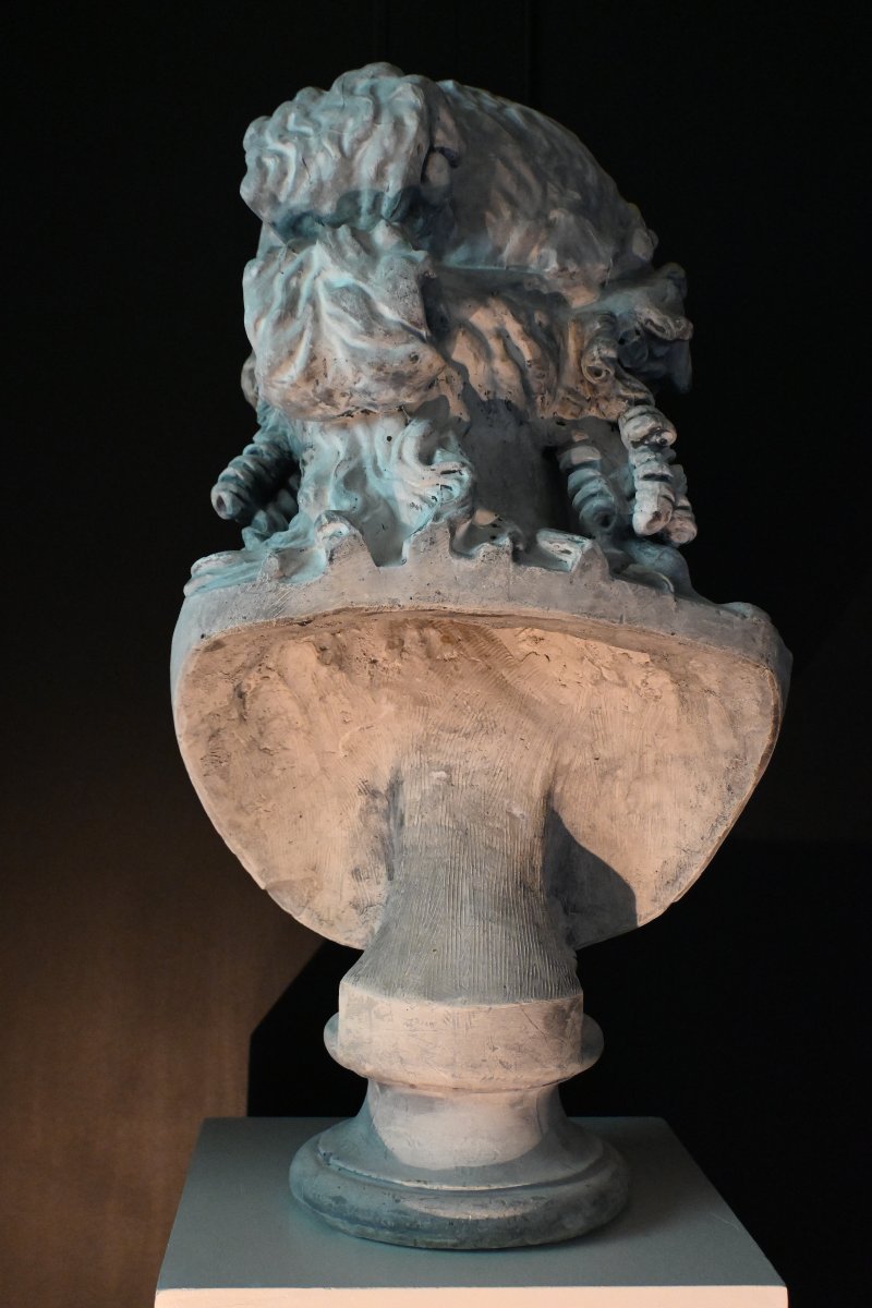 Buste plâtre d'Ariane d'époque 19ème siècle-photo-2