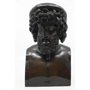Buste En Bronze Homère