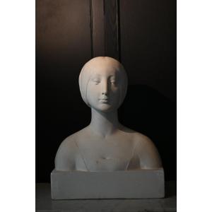 Plaster Bust Attributed To Francesco Laurana 