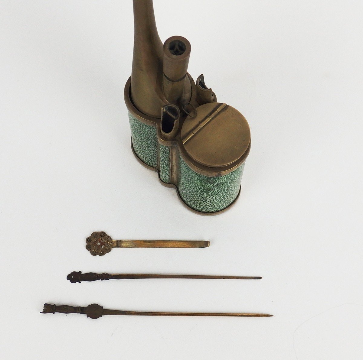 Opium Pipe China 19th Century-photo-4