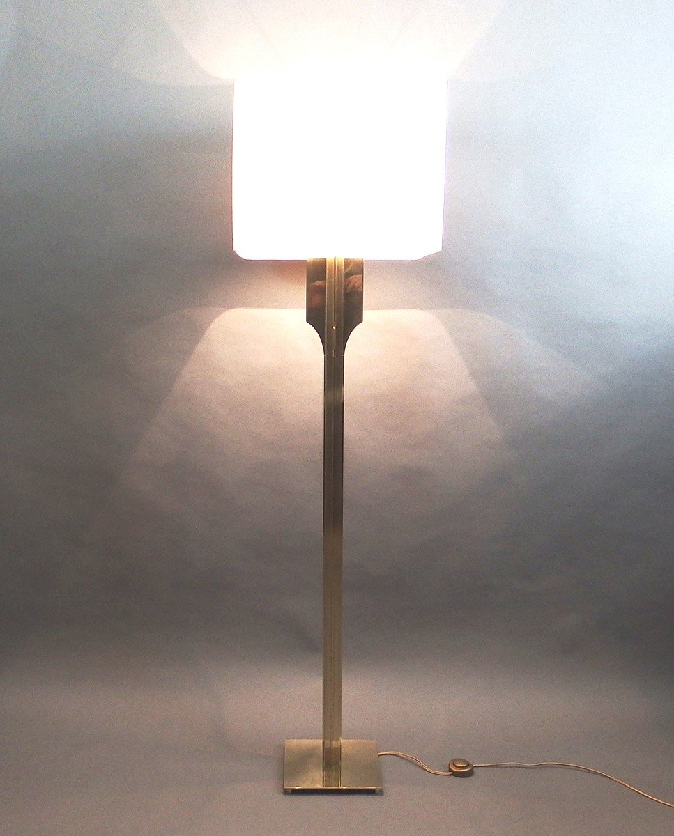 Brass Floor Lamp 1970-photo-3