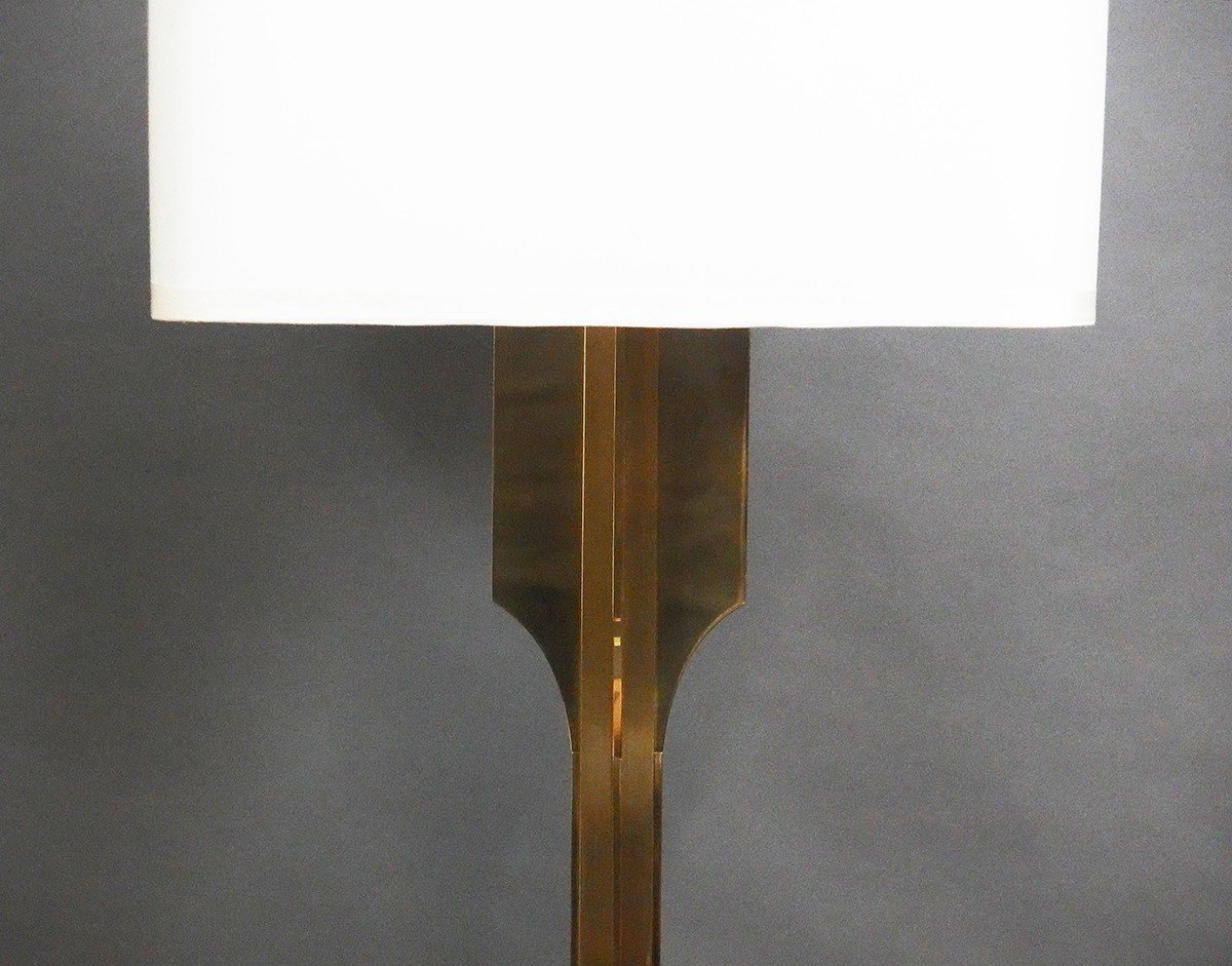 Brass Floor Lamp 1970-photo-4