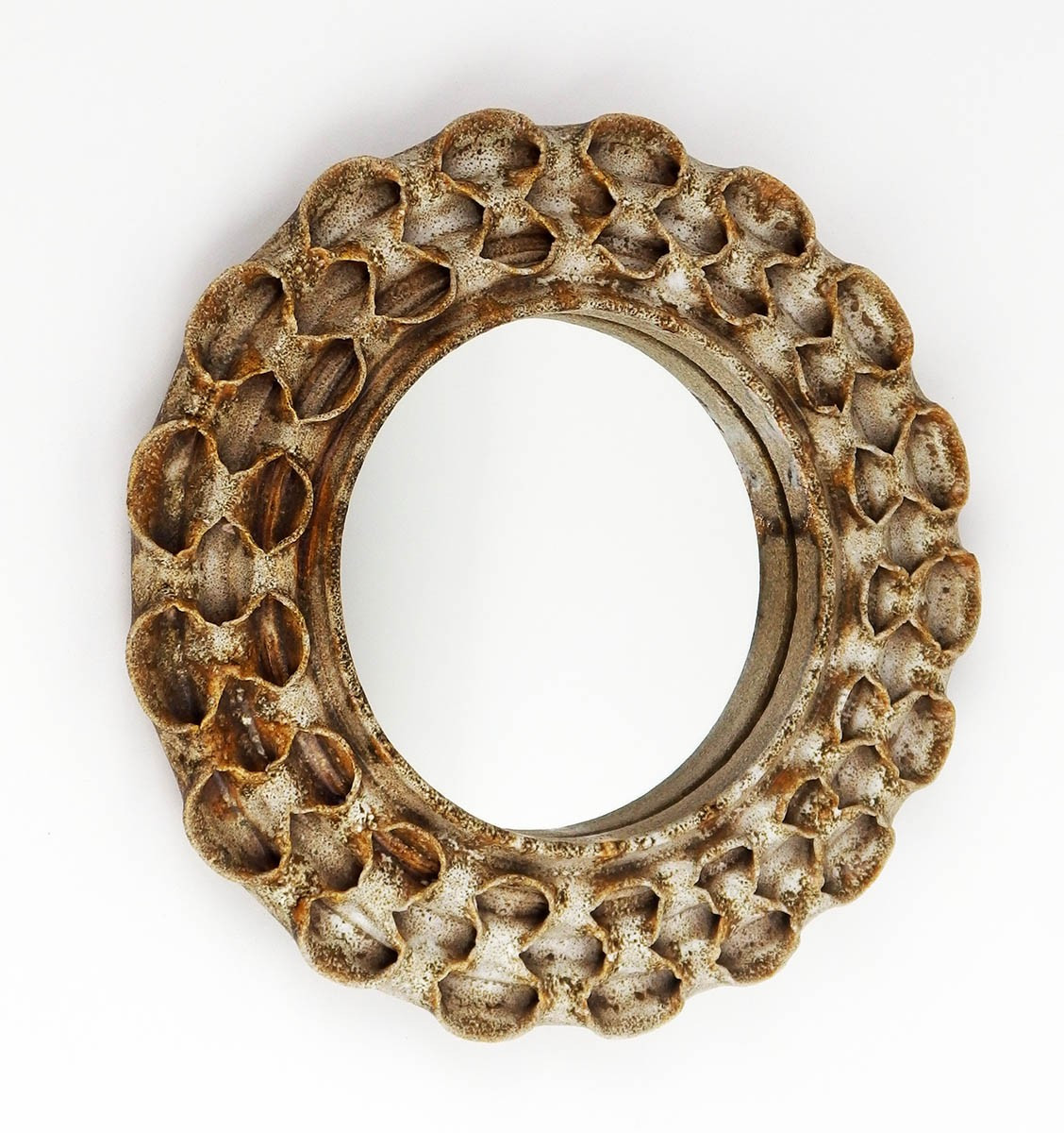 Miroir Rond En Grés