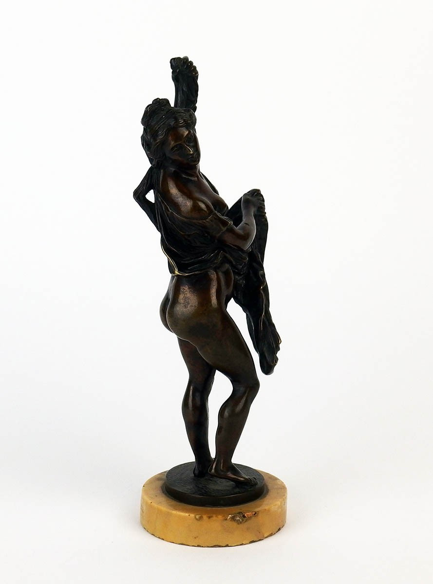 "Femme Au Bain"Sculpture en bronze-photo-4
