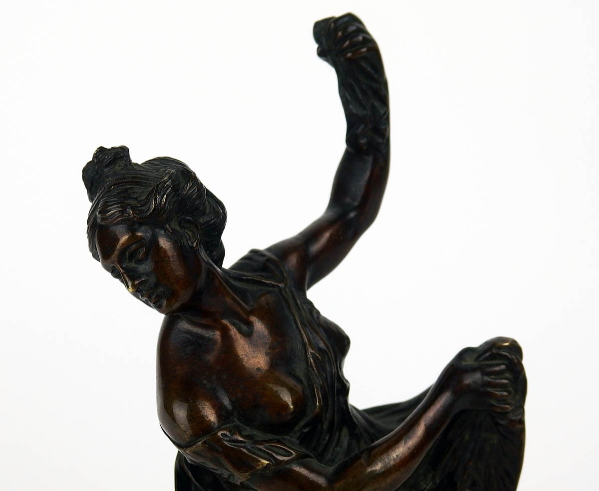 "Femme Au Bain"Sculpture en bronze-photo-1