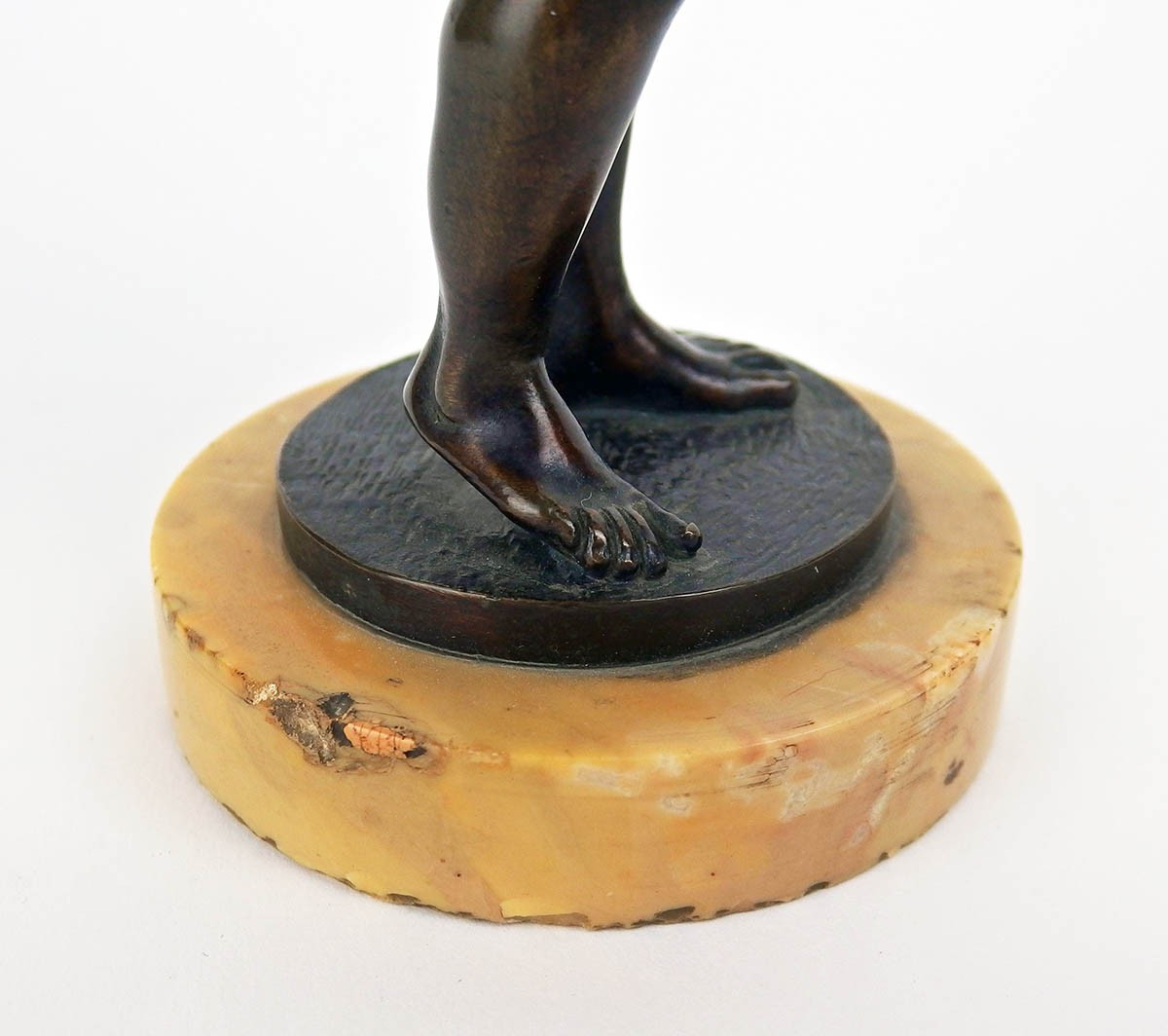 "Femme Au Bain"Sculpture en bronze-photo-3