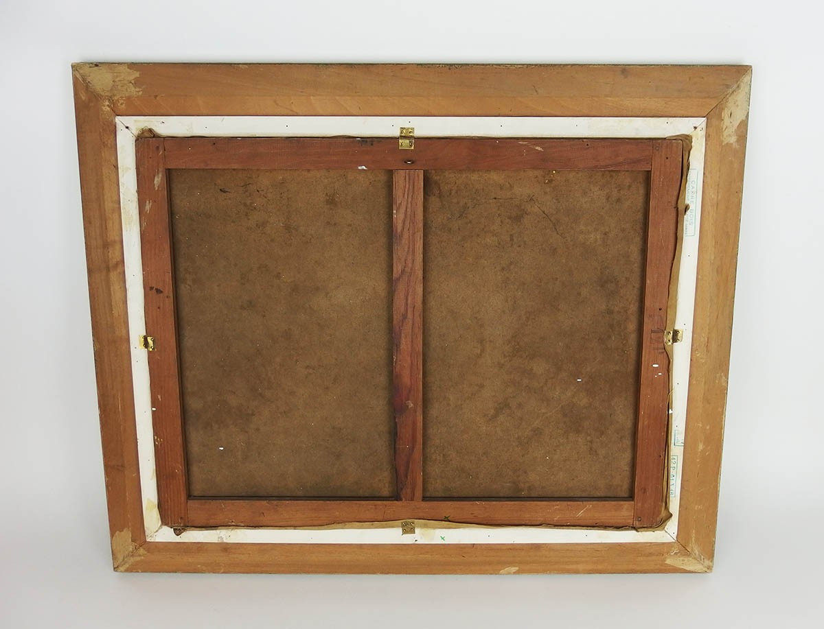 "procession" Oil On Canvas By Albert Hirtz-photo-3